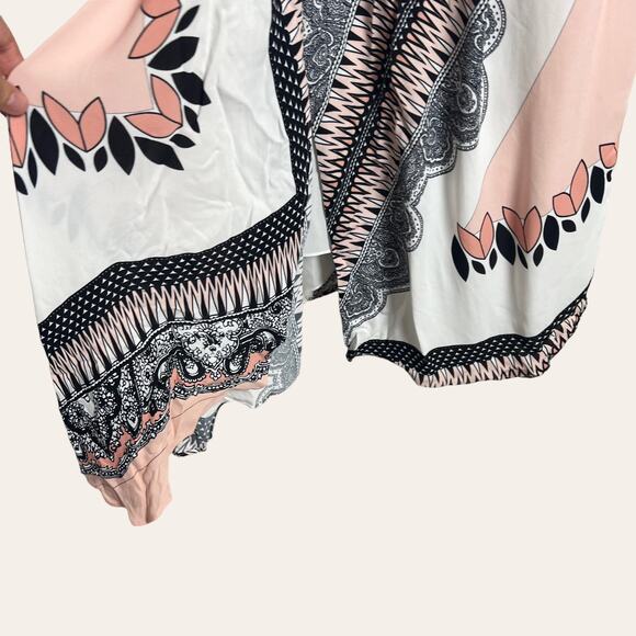 Reiss Hope Scarf Print Halter Wrap Dress Size 6 - Picture 9 of 13